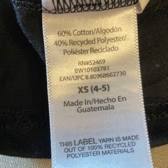 Wonder Nation Black Short Sleeve Tee - Picture 4 of 5